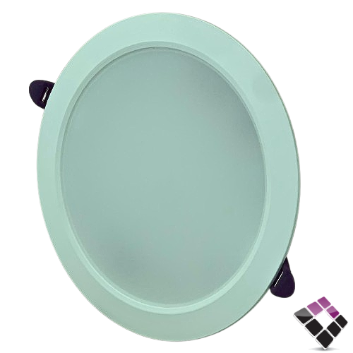 كشاف داخلي LED إضاءة SMD مثلج 4000K كريمي MOMaN pro  جرم أبيض ترنس مدمج 14 سم ×15W