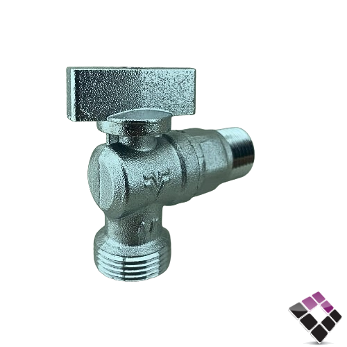 بزبوز غسالة كروم Italian ايطالي 1/2"×3/4"