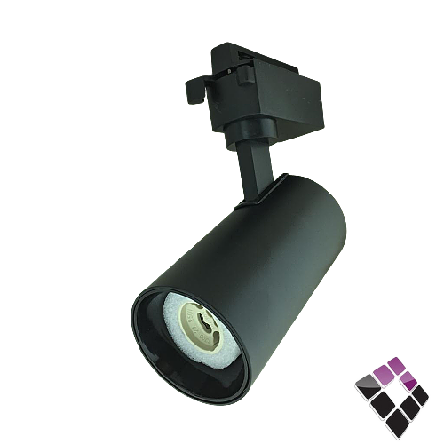 جرم كشاف المنيوم بدون لمبة LED ترك لايت ديكور مجرى متحرك همر HUMMER صيني جرم أسود + مشبك لمبة GU10 رقم HU8017-BK...رقم الصنف (2567104)