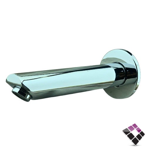 صباب ماء خلاط دش دفن مخفي 1 خط نحاس مطلي كروم دائري 16 سم MODERN الماني رقم P1105