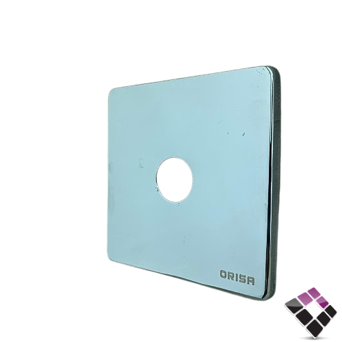 شمسية خلاط + محبس مربعة لون كروم ORISA صيني 8ملم ×10سم رقم M88