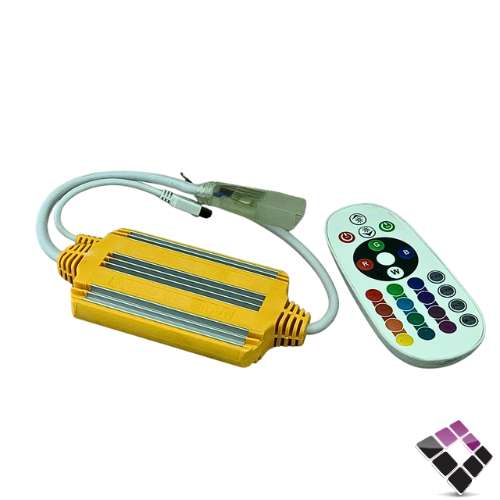 توصيلة لي زينة ملون المنيوم SAB مع ريموت 1500 وات