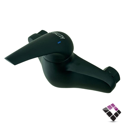 خلاط شطاف أتمتك QUALITY صيني لون أسود مسكة بيضاوية ناعمة 40192000***