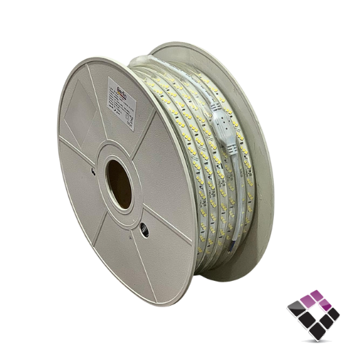 لي زينة LED برلين Berlin اضاءة 3000K أصفر 3 خطوط 180 لمبة بالمتر 15W بالمتر 1400 لومن 12ملم قص كل 20 سم