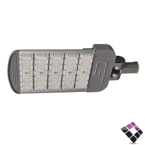 كشاف شارعLED خارجي SMD نقاط Hi PLUS إضاءة 4000K كريمي مع خلية ضوئية 250W