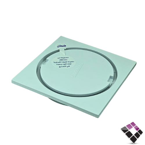 صفاية بلاستك لون أبيض بقفل 3 قطع شانيل 15×15 رقم C015031