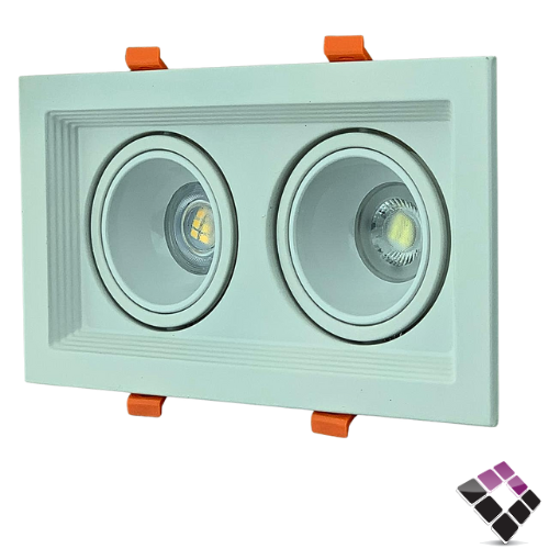 جرم سبوت لايت مانع توهج مجوز مربع مدرج SYCO جرم أبيض كامل متحرك