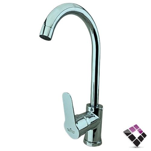 خلاط مجلى واقف شجرة اتمتيك BATHROY ايطالي لون كروم رقبة عالية ؟ موديل فينوس VENIECE رقم B09-05