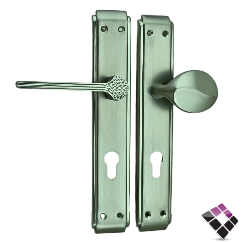 يد كالون طويل ثابت + متحرك لون فضي مطفي SKAB صينى يسار رقم H-550K-P878-L-M-SN-L