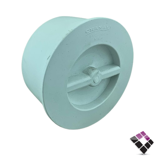 سدة بلاستيك UBVC كبس + باب سنة ضغط 40 أبيض شانيل 6 ً = 160 ملم