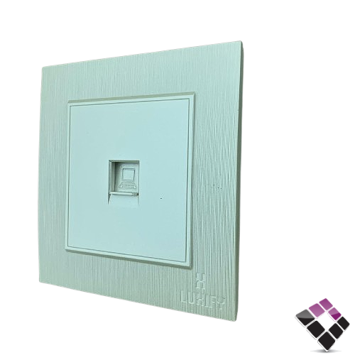 فيش كمبيوتر CAT6 كبس LUXIFY صيني لون لؤلؤي رقم 25000037