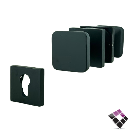 يد كالون مربع مفصول لون أسود مطفي BIJOU صينى متحرك رقم AR-8018-MBlack