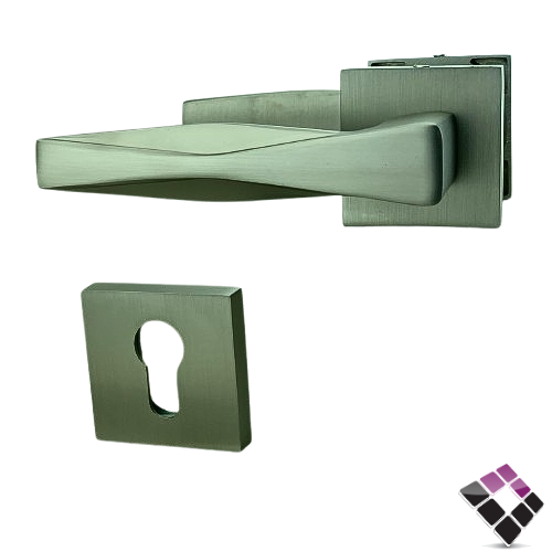 يد كالون المنيوم سكاب SKAB صيني متحرك مفصول لون فضي مطفي رقم A2040M-SN