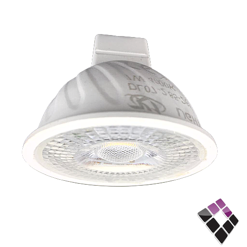 لمبة LED سبوت لايت شوكة MR16 عدسة ديكور SMD إضاءة 4000K كريمي K1 LIGT صيني7W