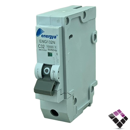 قاطع فرعي مفرد energya انرجي ماليزي حساس موديل أوربي 32 أمبير