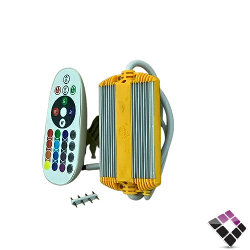 توصيلة لي زينة ملون الرائد  مع ريموت 1500W