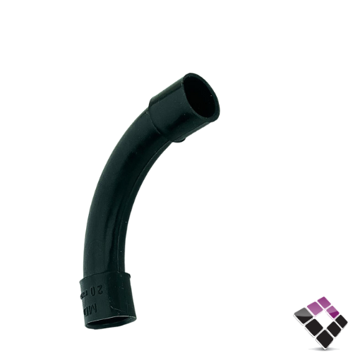 كوع كهرباء اسود CIRCLE / ARK مقاس 20 ملى