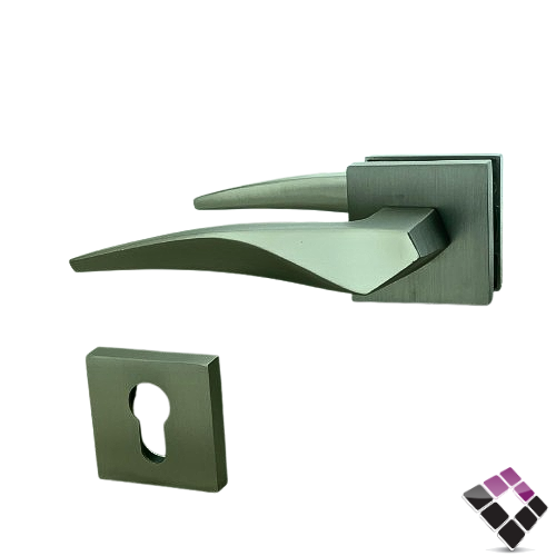 يد كالون المنيوم سكاب SKAB صيني متحرك مفصول لون فضي مطفي رقم A2046M-SN