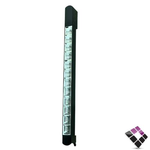 ترك لايت لينير LED مجرى متحرك NEW POWER جرم أسود إضاءة 4000K كريمي شفاف 30W×51CM رقم 103090