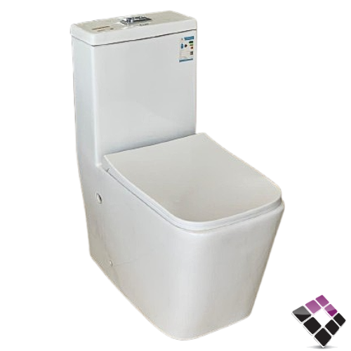 كرسي افرنجي أرضي بريم Prim صيني موديل مربع لون أبيض مقاس 25cm رقم 8811