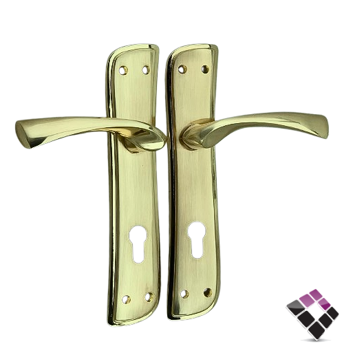 يد كالون زنك ثقيل سكاب SKAB صيني متحرك طويل لون ذهبي رقم 8802956SG/GP