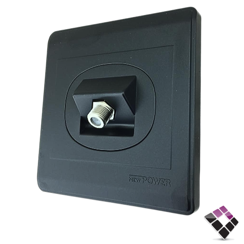 فيش دش مفرد NEW POWER صيني لون أسود عريض رقم NP-110-BLK