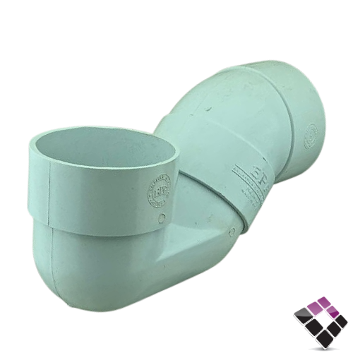 كوع ريحة ابيض ضغط 40 ثقيل فابكو BPF مقاس 4"×114 ملم