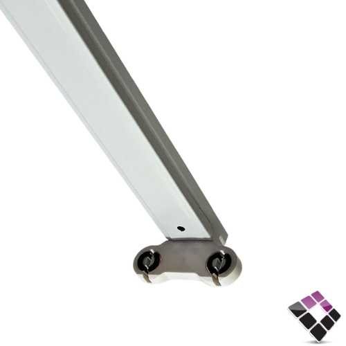 جرم نجف LED الرائد ALRAED صيني شعبي مكشوف T8 مجوز نحيف بدون ترانس وبوبينة 2×120سم