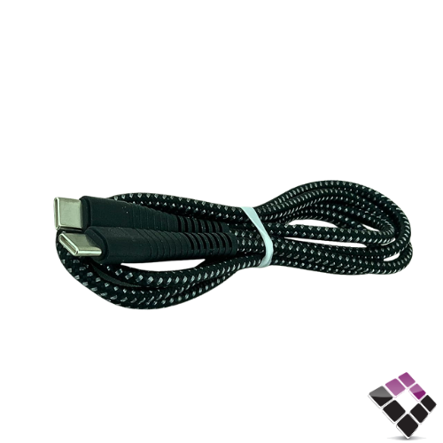 سلك شاحن جوال تايب سي 1متر قماش Digital Code