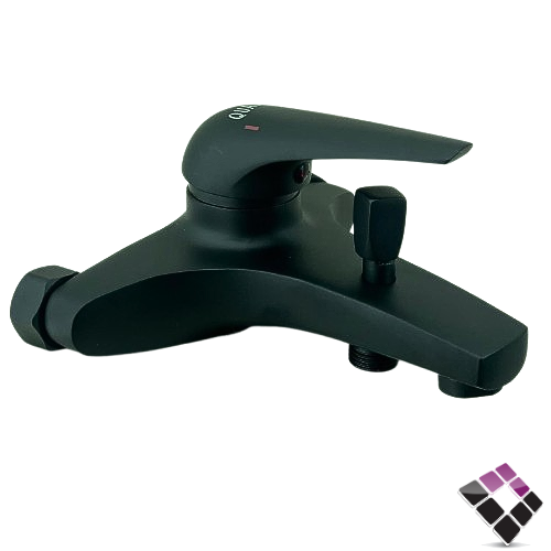 خلاط دش أتمتك QUALITY صيني لون أسود مسكة بيضاوية ناعمة + لي و سماعة كبيرة 30192000***