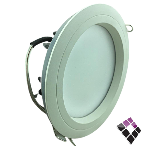 قاعدة اسبوت لايت LED ابيض سيدرا سعودي ترانس اسباني 18 W ***