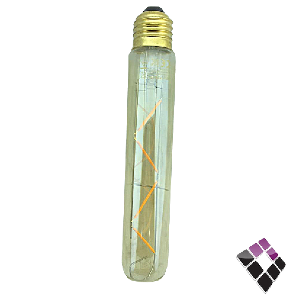 لمبة ديكور LED عسلي موديل كبسولة شفافة أعواد أ هرام نيو باور NEW POWER صيني سنة E27 اضاءة 1800K أصفر 3.5W