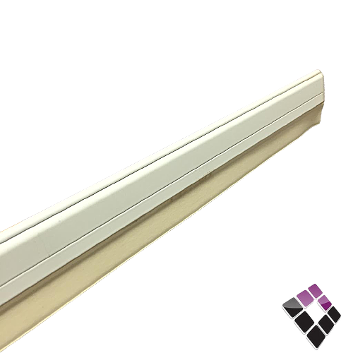 مانعة غبار للباب ربل ثقيل المنيوم ربيتال 1.5متر لون بيج