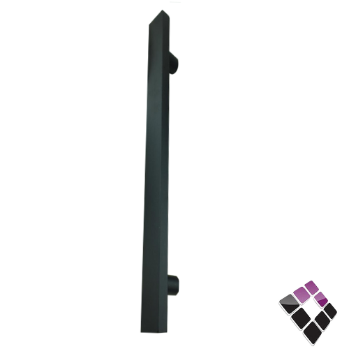 مسكة مقبض مستطيل باب استيل لون أسود BLACK روي ROI تركي طول 60 سم..