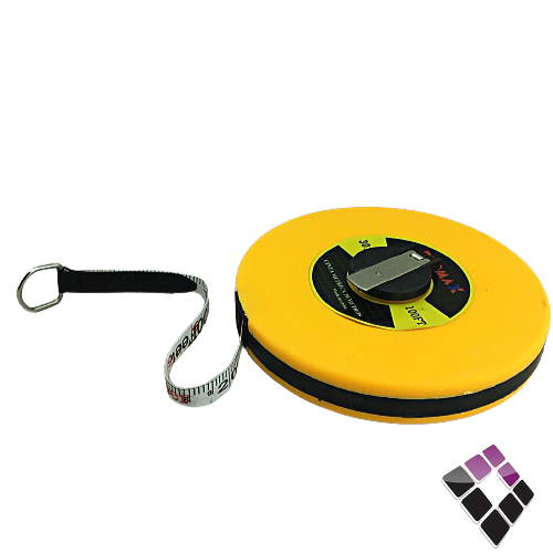 متر شريط بكرة PROMAX صينى لون أصفر طول 30M...رقم الصنف (1333010)