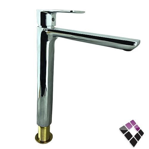 خلاط مغسلة 1 خرم اتمتك CARLMAN الماني عالي 27سم مسكة عريضة مع هراب ضغط رقم 11060201H