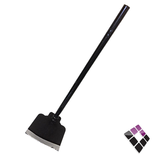 مسحاة هندي مع عصا حديد ملحم