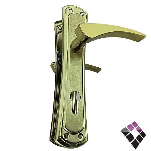 يد كالون طويل MAM ريبوسي تركي لون ذهبي مطفي + لماع  رقم 13-2043 HAMSI