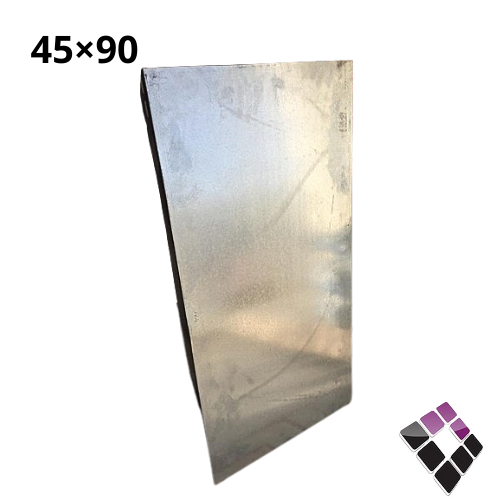 رف حديد مجلفن صاج ثقيل تربيط مسمار 45×90