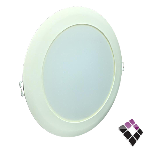 كشاف LED اسبوت داخلي ضاءة 4000K كريمي 8"×20سم NEW POWER صيني شريحة SMD مثلج جرم ابيض ترنس مدمج 24W