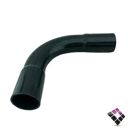 كوع كهرباء اسود Quatra صيني ثقيل 25 ملى