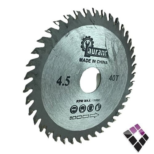 دسك صاروخ قص خشب LAURANT صيني رقم T40 مقاس 4.5"