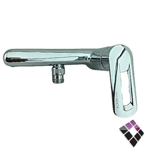 خلاط شطاف اتمتك EURO RAMA ايطالي نحاس مطلي كروم مسكة مفتوحة بالطرف NEVA /133100 KMAK ***