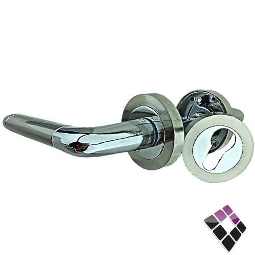 يد كالون مفصول JEWEL جويل صيني ثقيل متحرك لون فضي د مطفي + لماع رقم AR-1552-SN/CP