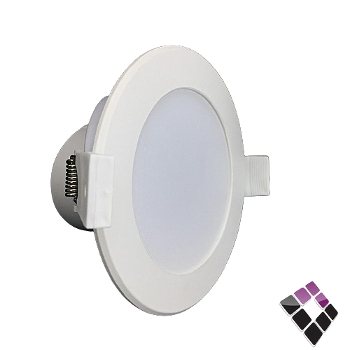 كشاف LED اسبوت داخلي ثابت ضاءة 6500Kأبيض 2"×7سم KODAK صيني شريحة SMD مثلج ترنس مدمج 6W رقم KDL-SMD-6-6500...رقم الصنف (23522246)