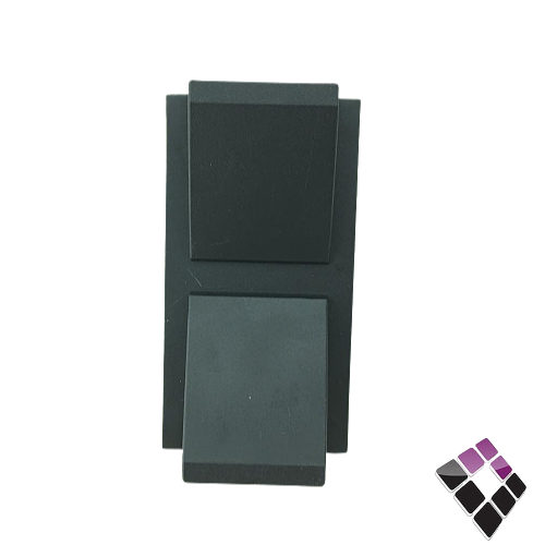 كشاف سور خارجي LED موديل عيون القطط همر HUMMER صيني جرم أسود اضاءة أعلى + أسفل لون أصفر 10W رقم HU9265/2-5Y/3000K...رقم الصنف (2353352)