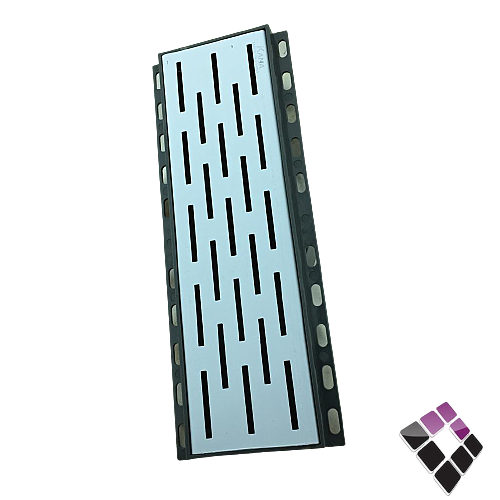 صفاية هجين جرم بلاستيك + شبك استيل + كوع مانع للروائح KANA صيني مقاس 30CM*10CM رقم KA6741..