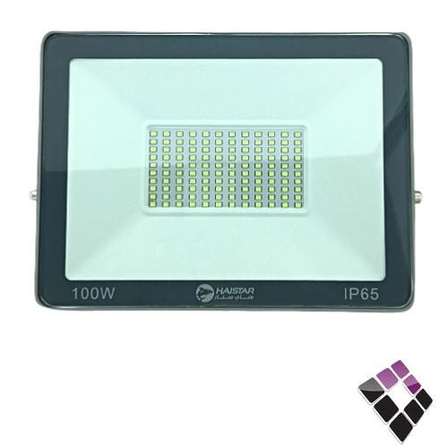 كشاف كوبس LED خارجي هاي ستار HAI STAR صيني عدسة SMD إضاءة أخضر100W رقم FLL100AL-G