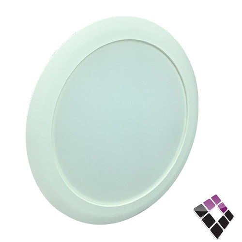 كشاف خارجي LED لطش عدسة SMD مثلج مدمج NEW POWER صيني إضاءة أبيض 6500K مقاس 8" 24W...رقم الصنف (235311835)