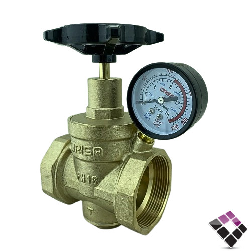 حنفية محبس صمام تخفيف الضغط دركسيون ORISA صيني نحاس ثقيل 2" رقم 30127